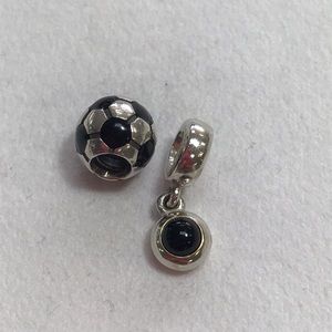 2 Retired Pandora Charms